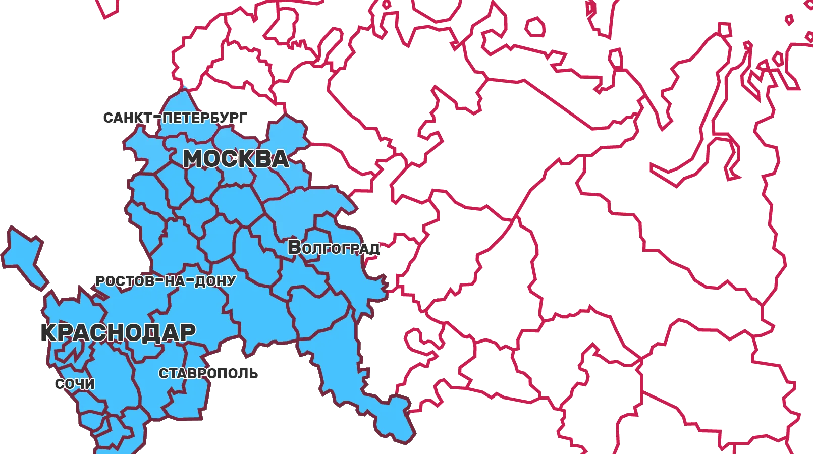 Карта в Химках